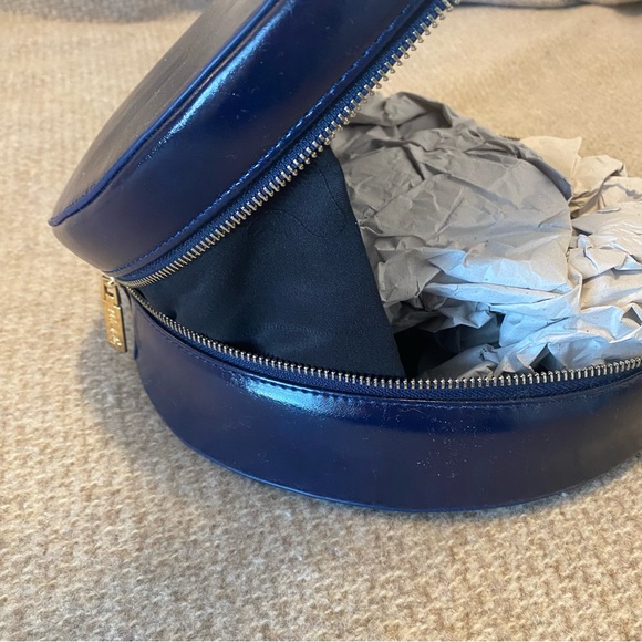 Pink Haley Midnight Blue Circular Bag - Picture 2 of 13